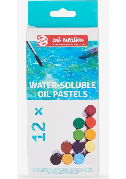 Art Creation Sulandırılabilir Yağlı Pastel Boya Seti 12 Renk modelleri