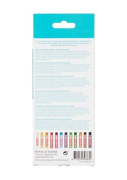 Art Creation Sulandırılabilir Yağlı Pastel Boya Seti 12 Renk fırsatları