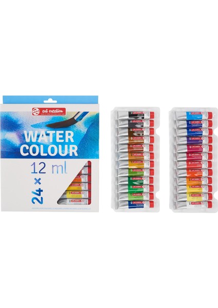 Art Creation Sulu Boya Seti 12 ml Tüp x 24 Renk fırsatları