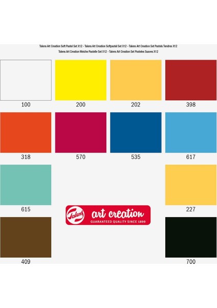 Art Creation Soft Pastel Seti 12 Renk fırsatları