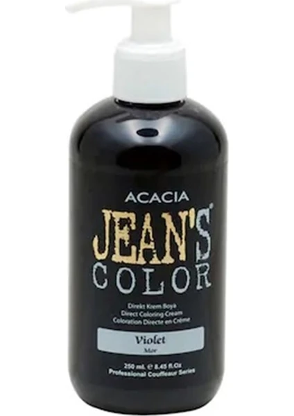 Acacia Violet ( Mor) - Acacia Jeans Color Su Bazlı Saç Boyası 250 ml