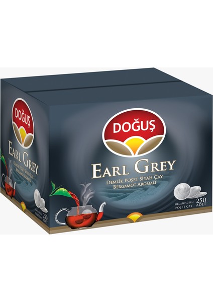 Earl Grey Demlik Poşet Çay 250li