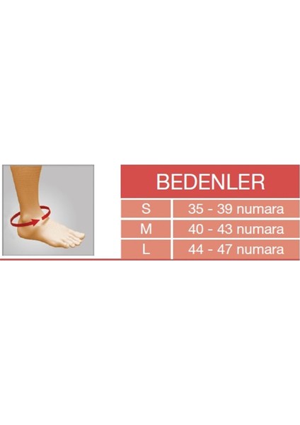 ® Orx-A 723 FOOT Guard Afo (Yatan Hastada Ayağın Pozisyonunu Korumak Için Kullanılır.)