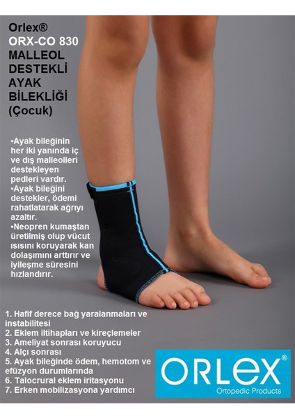 Orx-Co 830 MALLEOL li Ayak Bilekliği modelleri