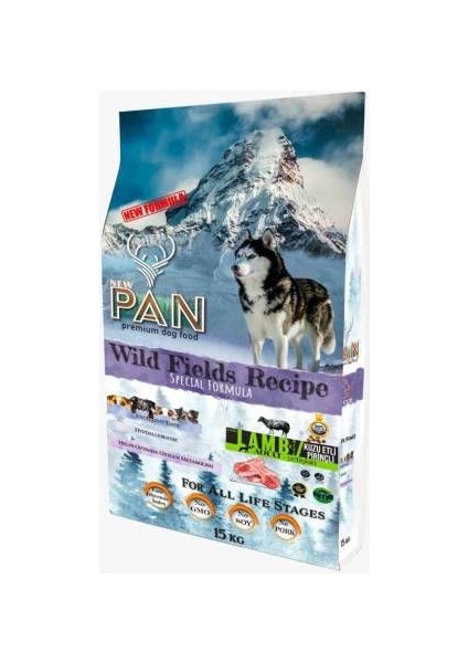 Premium Dog Food Kuzu Etli Pirinçli Yetişkin Köpek Maması 15 kg