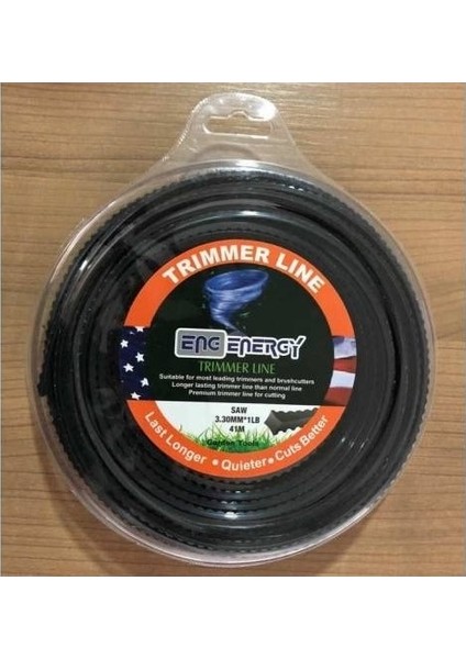 Motorlu Tırpan Misine Misina Energy 3.3MM-41M-TIRTIKLI Misina