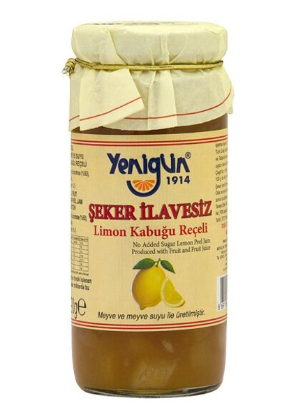 Q.yenıgun S.ılavesız Lımon K. Recel 290 gr