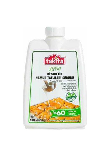 Q.takıta Stevıa Hamur Tatlı Surubu 750 gr