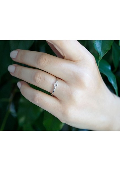 F Renk 0,15 Karat Pırlanta Zuhal Yüzük 0423R0176 fırsatları