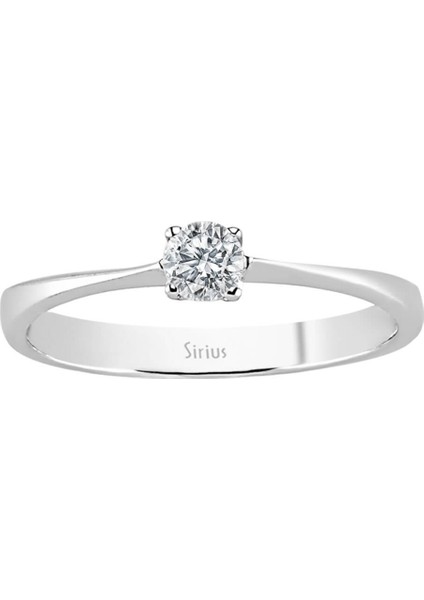 0,15 Karat Pırlanta Tektaş Yüzük 0417R0008