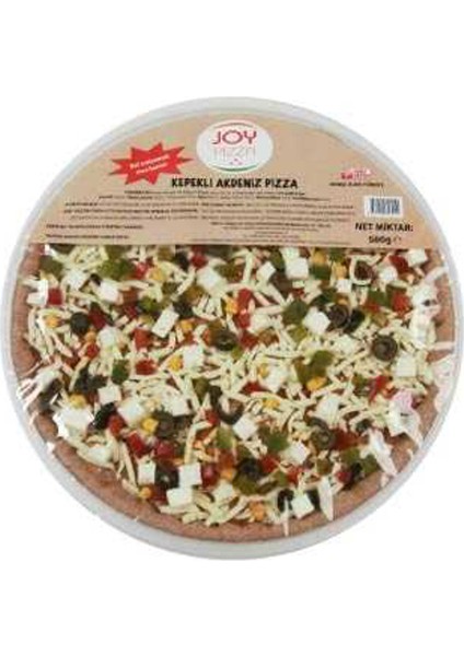 Pizza Kepekli Akdeniz 500 gr