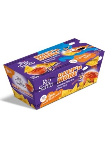 Santo Deep'n More Mexican Salsa Sos 175 gr