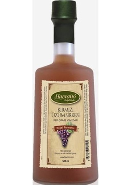 Sirke Üzüm Sirkesi Cam 500 ml
