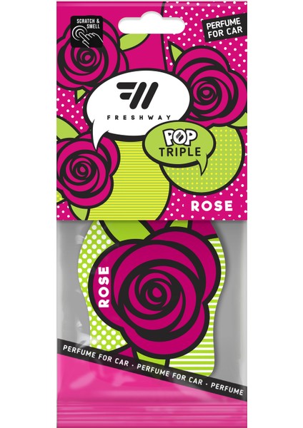 Pop Triple Rose