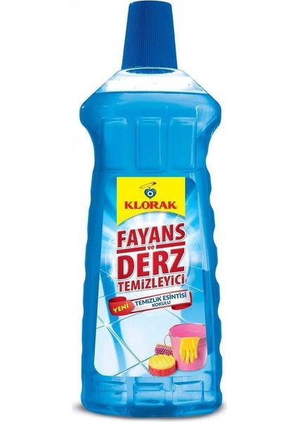 Klorak Fayans ve Derz Temizleyici 970 ml 2'li