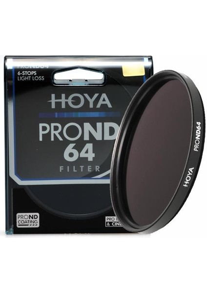 49 mm Pro Nd 64 Filtre (6 Stop)