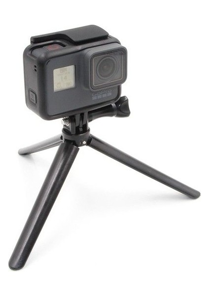 Gopro Uyumlu 3-Way Monopod Grip-Arm-Tripod Çok Fonksiyonlu