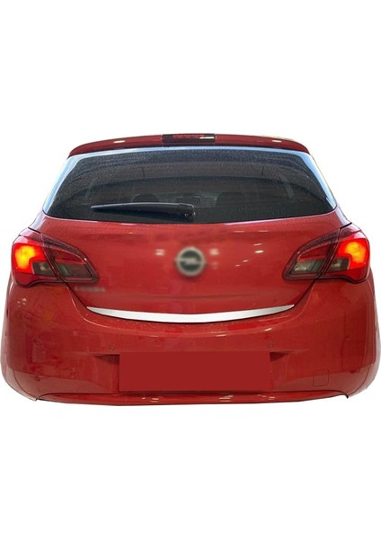 Opel Corsa E Krom Bagaj Alt Çıta 2014-2019 Arası Şerit modelleri
