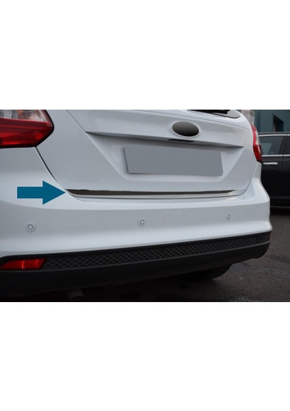 Ford Focus 3 Hb Krom Bagaj Alt Çıtası 2011-2014 Şerit modelleri