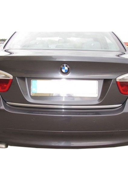 Bmw E90 3 Serisi Krom Bagaj Alt Çıtası 2005-2012 Çelik Şerit