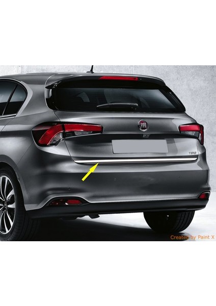 Fiat Egea Hb Krom Bagaj Alt Çıta Şerit modelleri