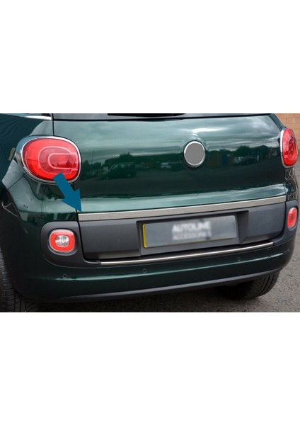 Fiat 500 L Krom Bagaj Alt Çıtası 2013 Üzeri P. Çelik Şerit fiyatları