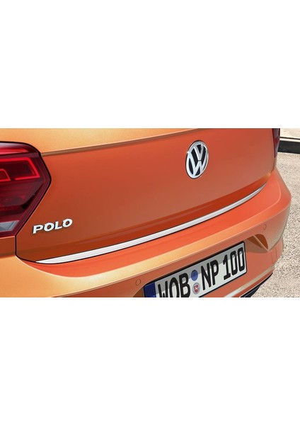 Volkswagen Polo Mk6 Krom Bagaj Alt Çıta 2017 Üzeri Turk modelleri