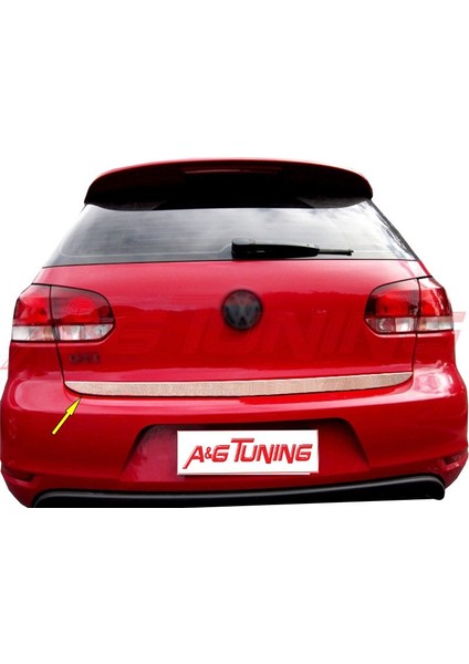 Volkswagen Golf 6 Krom Bagaj Alt Çıta 2009 Üzeri Çelik Yıldız modelleri