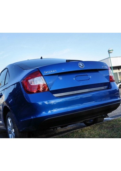 Skoda Rapid Krom Bagaj Alt Çıta 2013 ve Üzeri Kalp modelleri