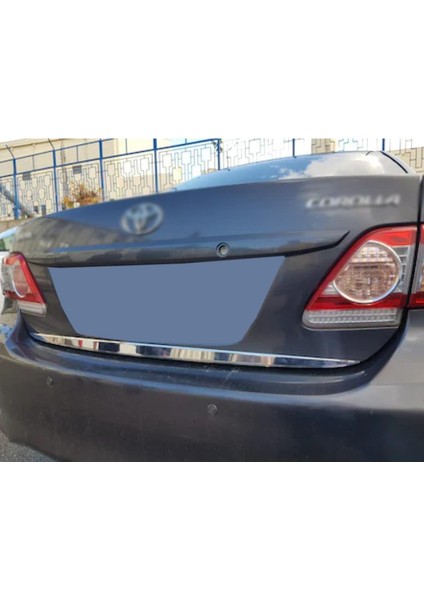 Toyota Corolla Krom Bagaj Alt Çıta 2007-2013 Çelik Bayrak modelleri