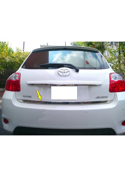 Toyota Auris Krom Bagaj Alt Çıtası 2007-2012 Çelik Turk modelleri
