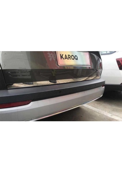 Skoda Karoq Krom Bagaj Alt Çıtası 2017+ Çelik Turk modelleri