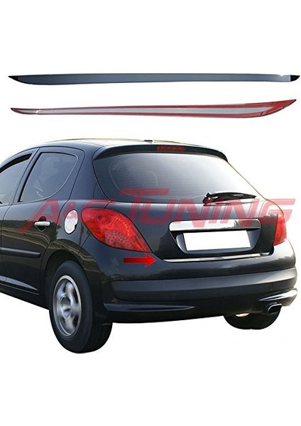 Peugeot 207 Krom Bagaj Alt Çıta 2006 Üzeri Çelik Ataturk