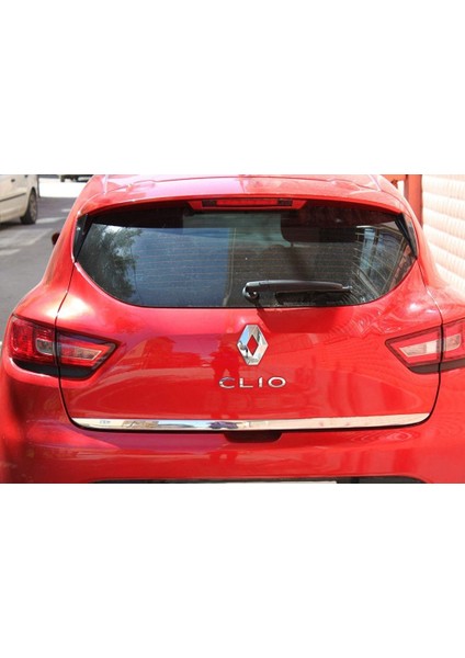 Renault Clio 4 Hb Krom Bagaj Alt Çıtası 2012- Sonrası Çelik Kalp
