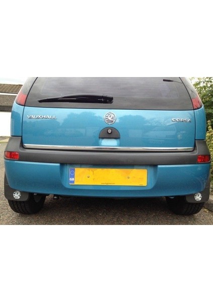 Opel Corsa C Fomlu Krom Bagaj Alt Çıtası 2000-2007 Arası Çelik Ka