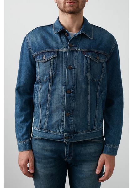 The Trucker Indigo Erkek Ceket