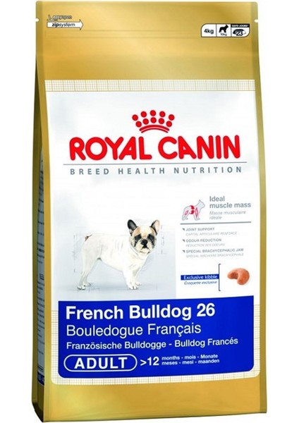 French Bulldog Yetişkin Köpek Maması 3 kg Idili