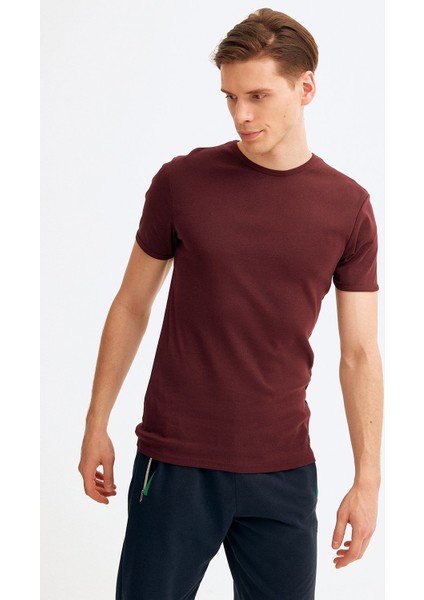Bisiklet Yaka Basic Tshirt fiyatları