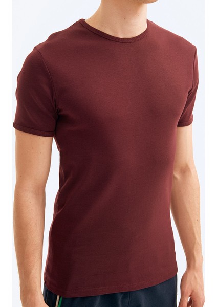 Bisiklet Yaka Basic Tshirt indirimleri