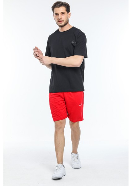 Bisiklet Yaka Air Baskılı Tshirt fiyatları