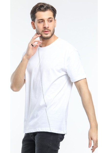 Reg.kalıp Bisiklet Yaka Ön Çöp Dikiş Garni