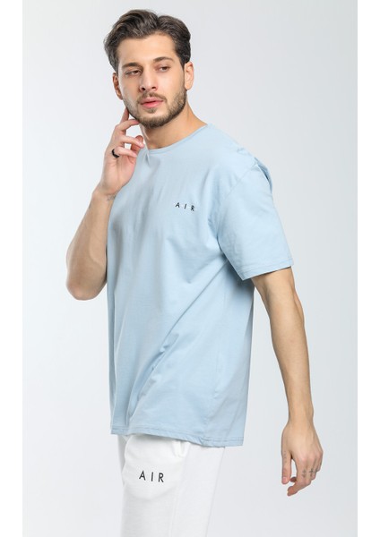 Bisiklet Yaka Air Baskılı Tshirt