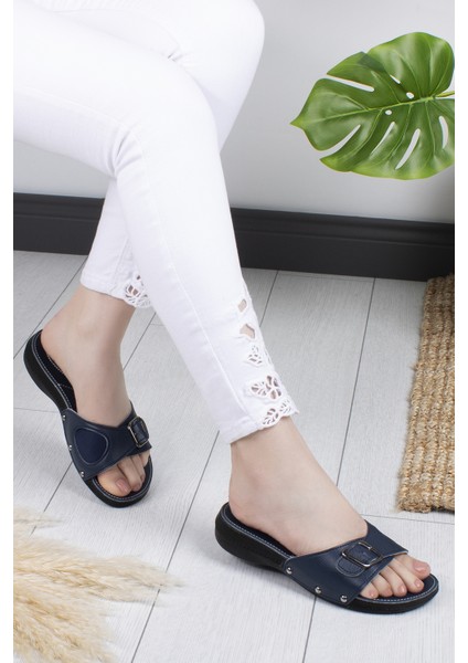 Minel Anatomik Jel Taban Günlük Kadın Terlik modelleri