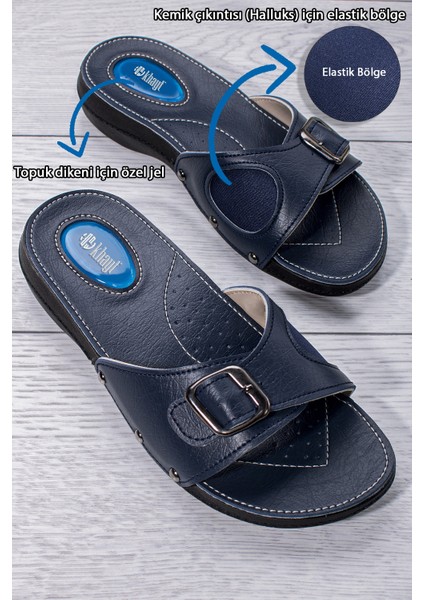 Minel Anatomik Jel Taban Günlük Kadın Terlik