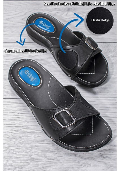 Minel Anatomik Jel Taban Günlük Kadın Terlik