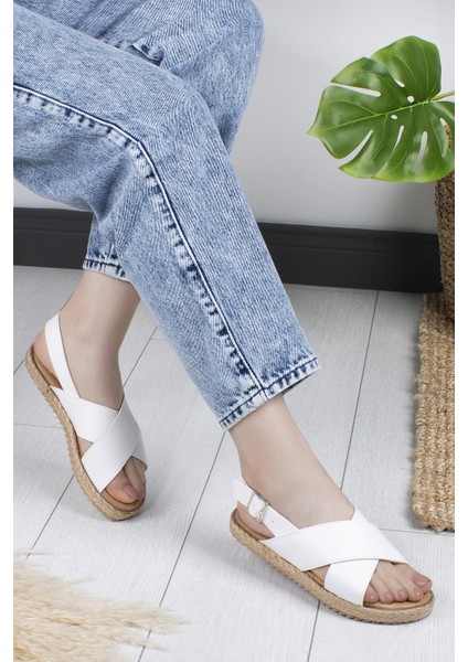 Miya Hasır Anatomik Günlük Kadın Sandalet fiyatları