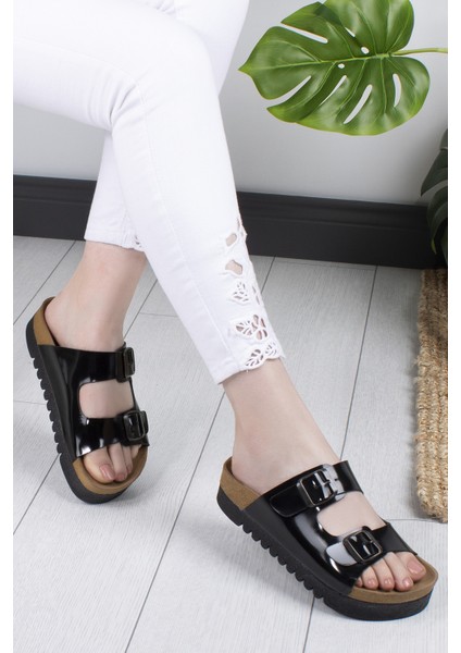 Maria Anatomik Çift Tokalı Günlük Kadın Terlik fiyatları