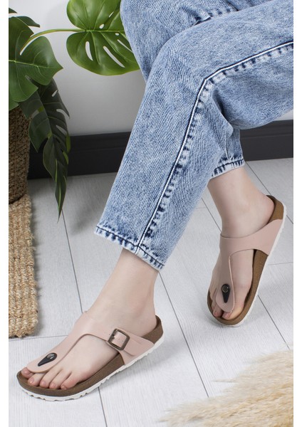 Angel Anatomik Parmak Arası Günlük Kadın Terlik