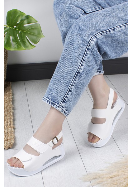 Mina Anatomik Air Taban Günlük Kadın Sandalet