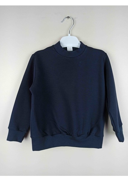 Erkek Çocuk Lacivert Pamuklu Sweatshirt